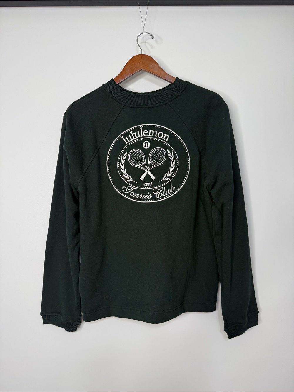 NWT Lululemon Cotton French Terry Crewneck - Tennis Club XL - Picture 7 of 9